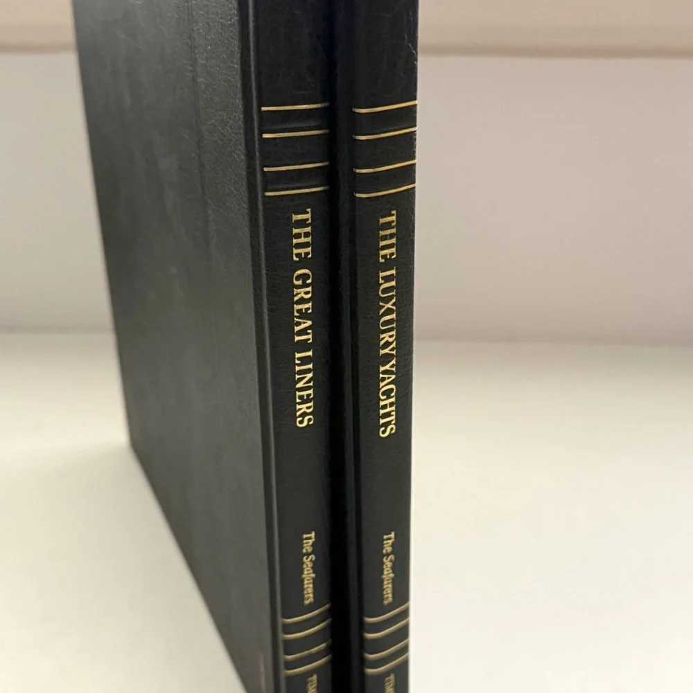 The Seafarers Time Life Books, Luxury Yachts, The Great Liners, Vintage Hardcove